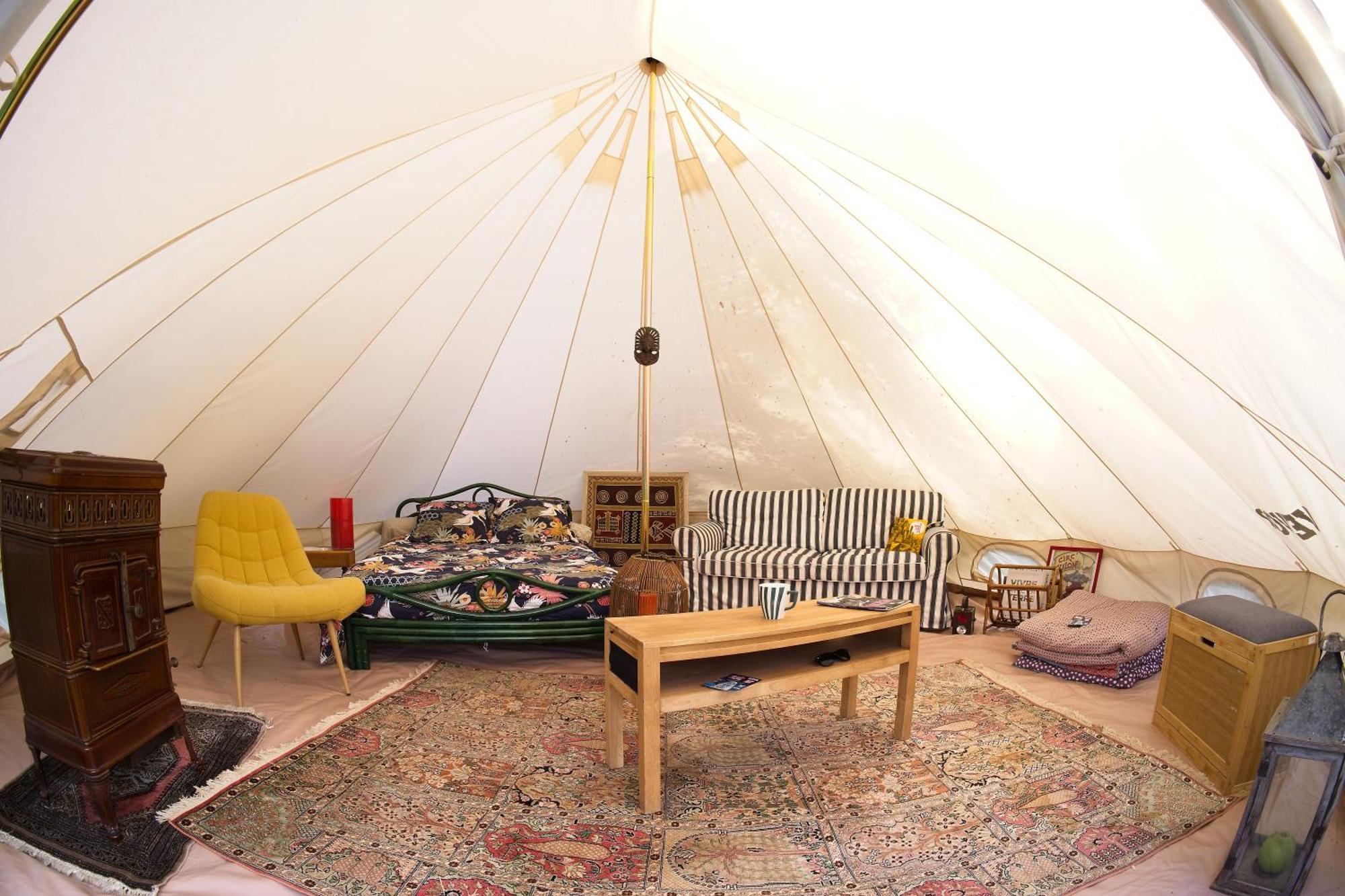 Tente Mongole 4 Saisons Cosy Et Spacieux Conchy-les-Pots ภายนอก รูปภาพ
