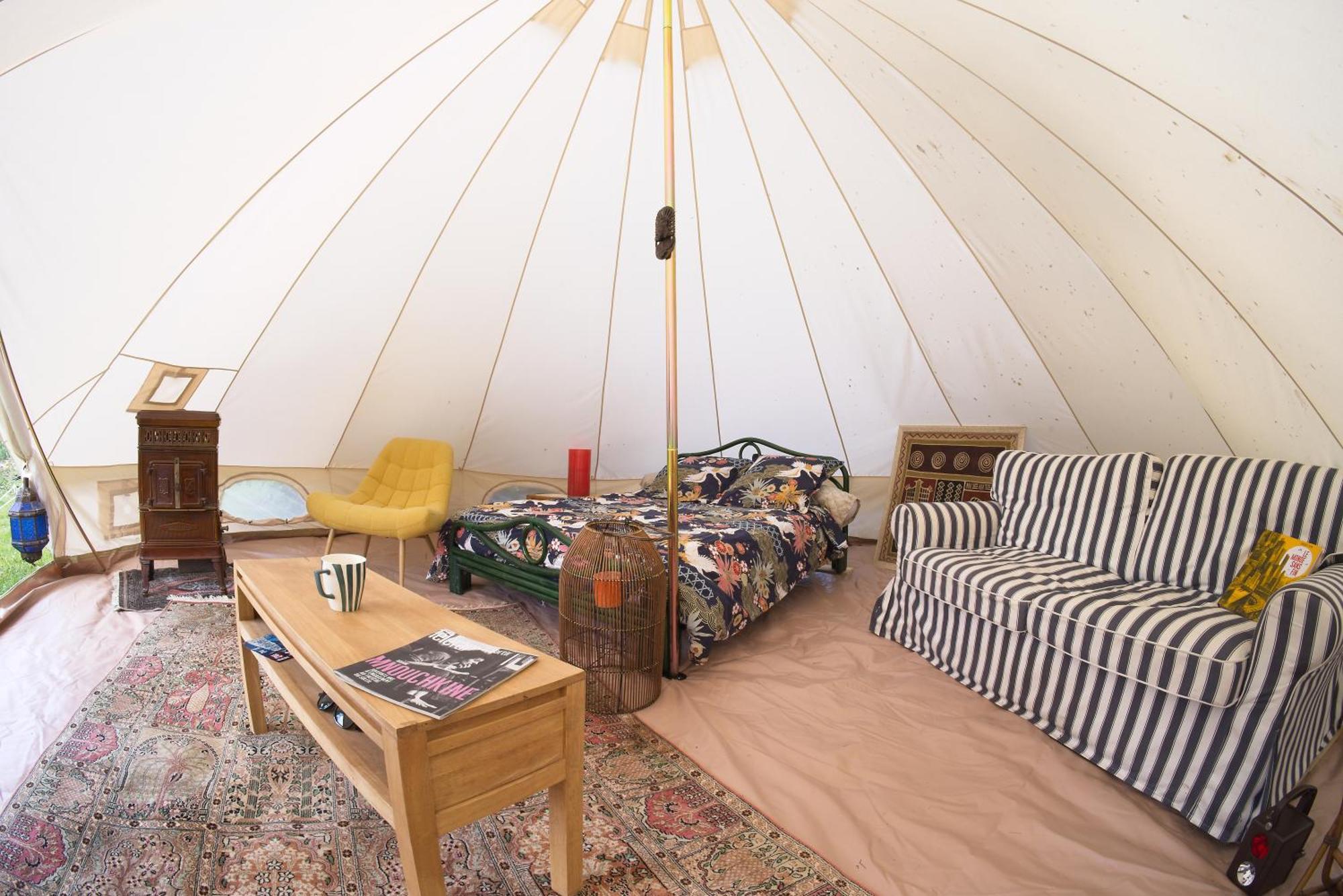 Tente Mongole 4 Saisons Cosy Et Spacieux Conchy-les-Pots ภายนอก รูปภาพ